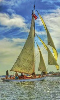 Elf classic sailboat