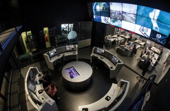 Volvo Ocean Race Control Room