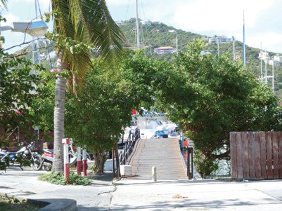 Sunsail base at St. Martin