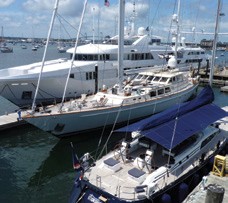 Newport charter yacht show