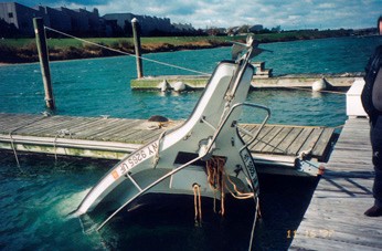 Sinking at the Dock