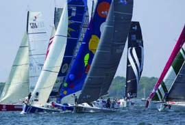 The third running of The Atlantic Cup presented by 11th Hour Racing will provide terrific spectating in Charleston, SC, New York, NY and Newport, RI, and environmental education opportunities for young people in all three ports. © Billy Black
