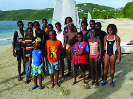 Bequia Youth Sailors has produced some of the most capable Optimist sailors in the Caribbean, and they’re eager to compete in international events. © bequiayouthsailors.org