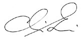 Christopher Gill editor signature