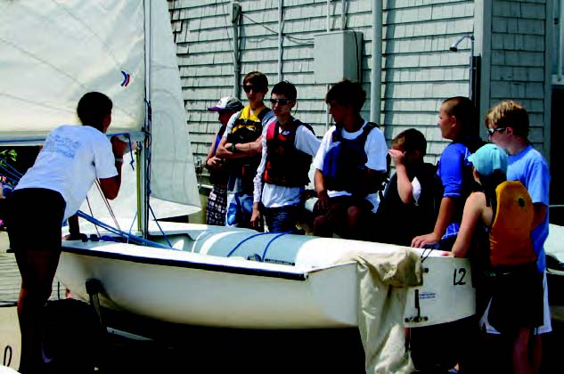 The New England Science & Sailing Foundation teaches sailing, marine science and adventure water sports to students from ages 4 to adult. © nessf.org