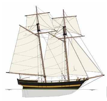 Porcupine Schooner