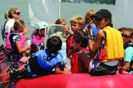 Friendships formed in sailing class often last a lifetime. © PhotoBoat.com