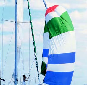 Spinnaker socks, also known as sleeves or snuffers, make hoisting, setting and dousing cruising spinnakers much easier, especially for couples, families and singlehanded sailors.