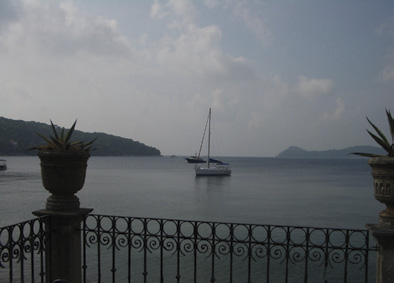 Vadla as seen from a terrace on Luca Polace