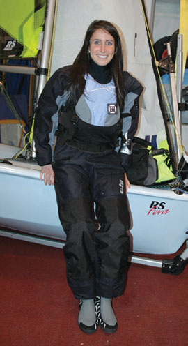 Outer Layer - Cold weather sailing: from bottom to top, Zhik 460 Boot, Gill Stretch Drysuit socks, Astral Bella PFD, Gill Dry-suit