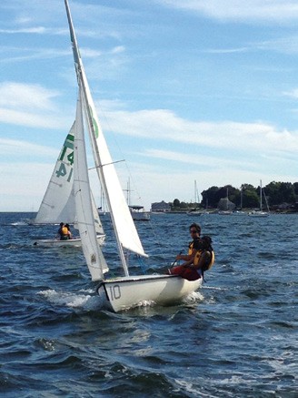 New England Science & Sailing Foundation & New London Community Boating join forces