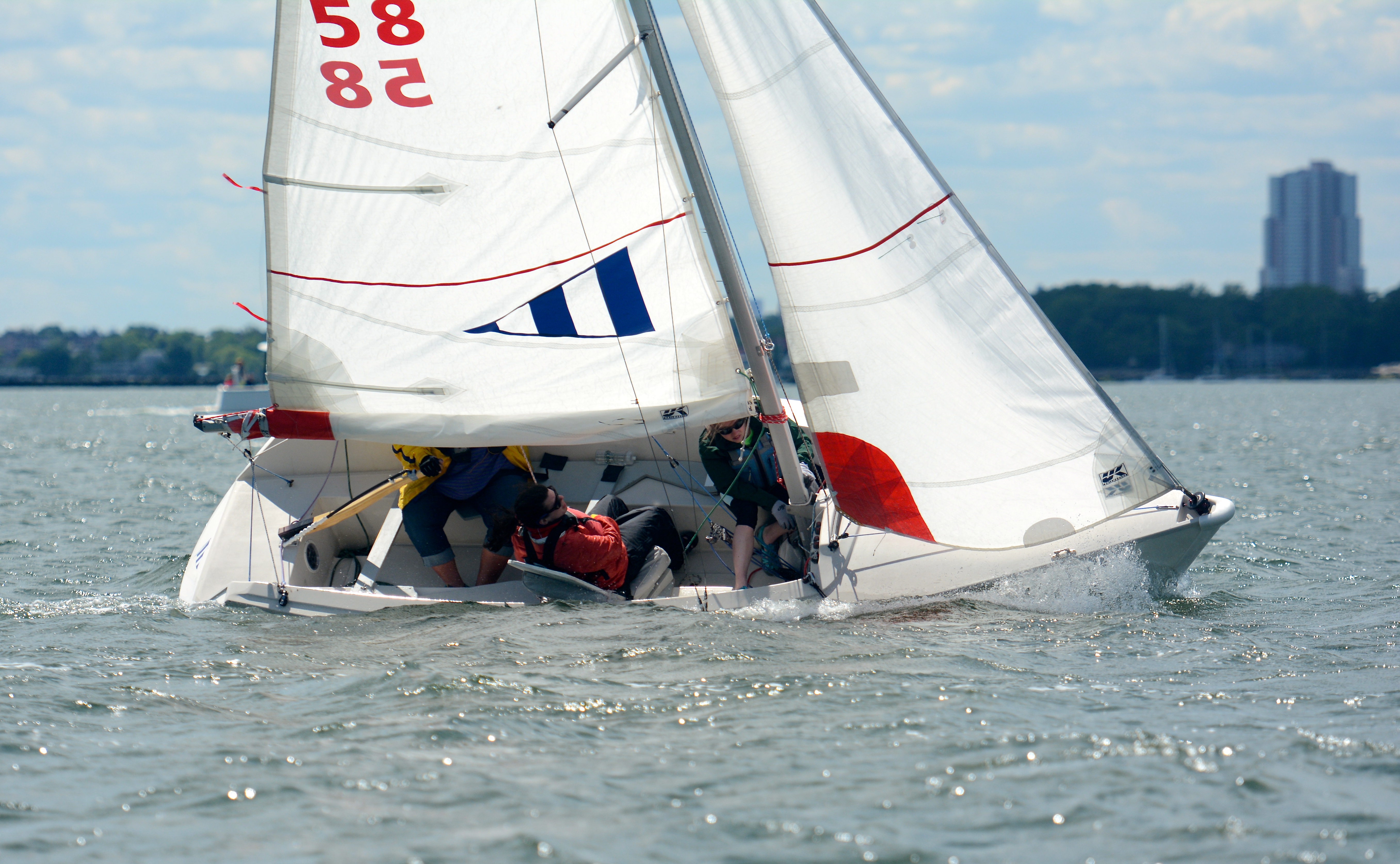 A Paralympian Medalist and Three Wounded Warriors will all compete in the 2019 Robie Pierce One-Design Regatta at American Yacht Club, May 30-June 2