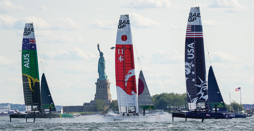 Japan Takes First Ever SailGP Event Win in New York