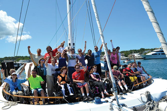 No Dream is Impossible! The world’s only universally accessible catamaran provides empowerment through sailing