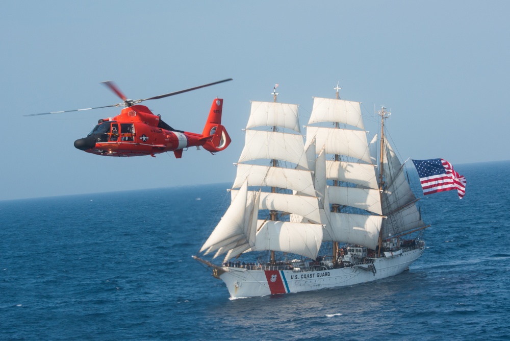 Zoom into Shoreline Sailing Club’s Speaker Series Featuring Captain Michael Turdo, Commanding Officer of the USCGC Eagle —”America’s Tall Ship,” Thursday, April 1 @ 7 PM