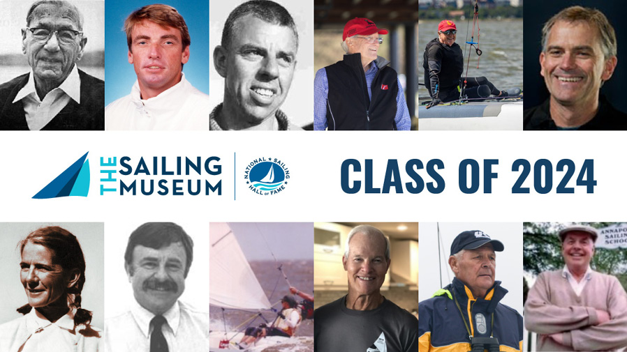 National Sailing Hall of Fame announces Class of 2024 Inductees